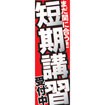 のぼり（大） 短期講習受付中
